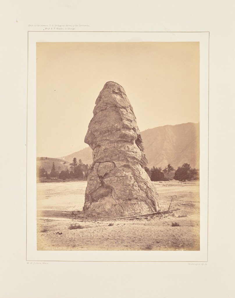 Cap of Liberty, Mammoth Hot Springs