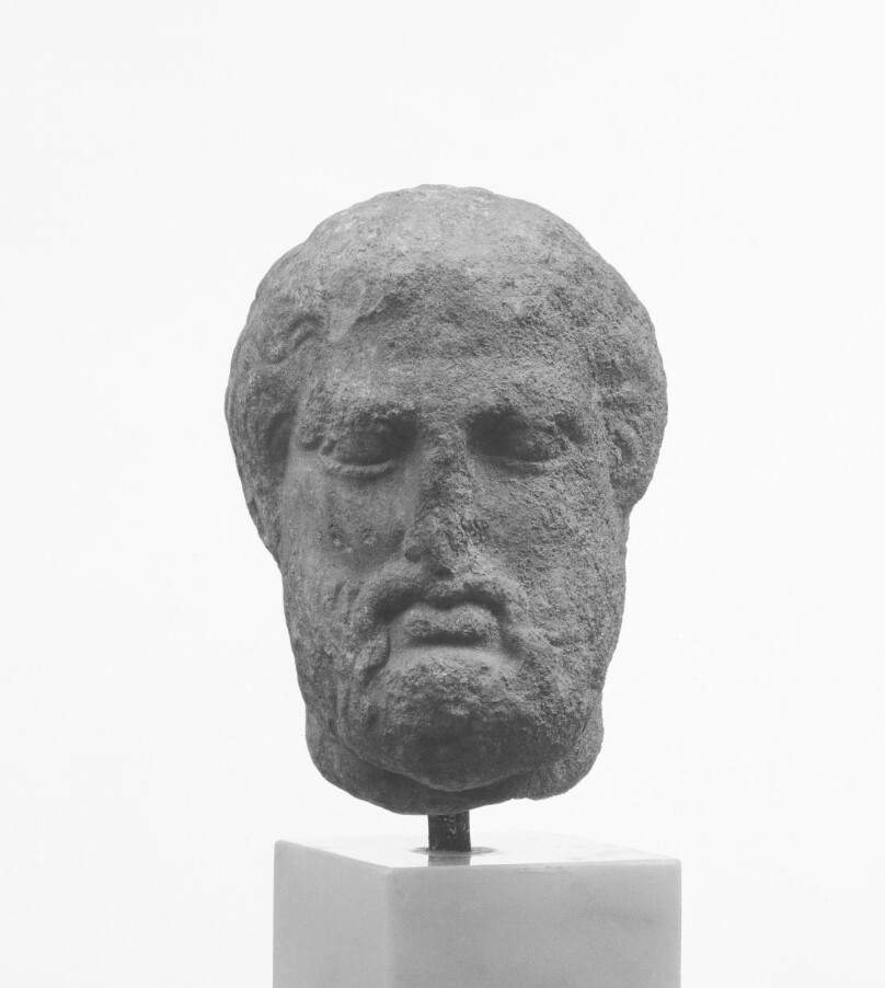 Head of a Bearded Man