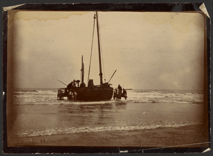 [Boat on shore]