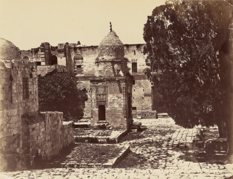 Coupoles sur la plate-forme du Temple - Jerusalem