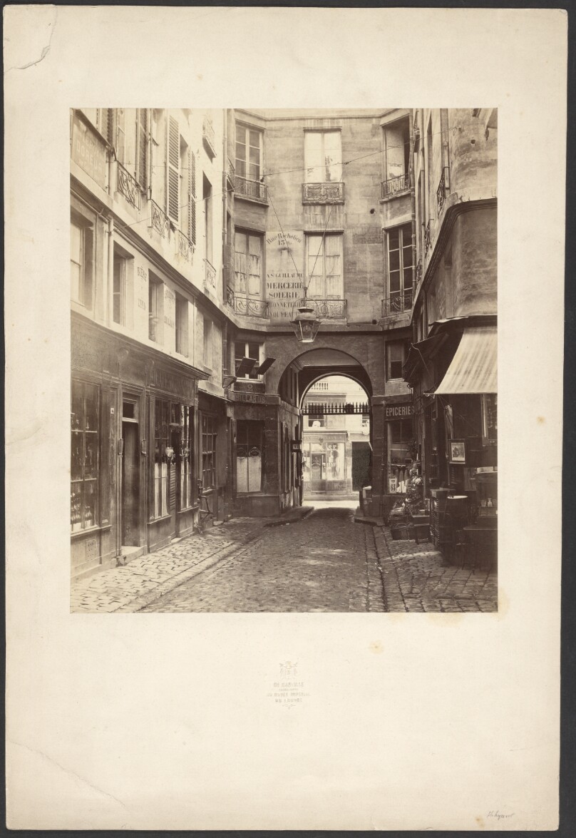 Passage Saint-Guillaume (disparu) le rue de Richelieu