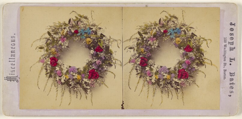 [A Wreath of Natural Flowers]