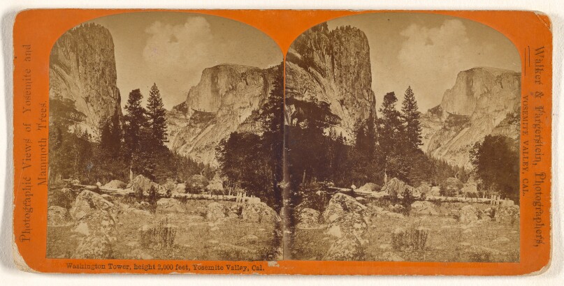 Washington Tower, height 2,000 feet, Yosemite Valley, Cal.