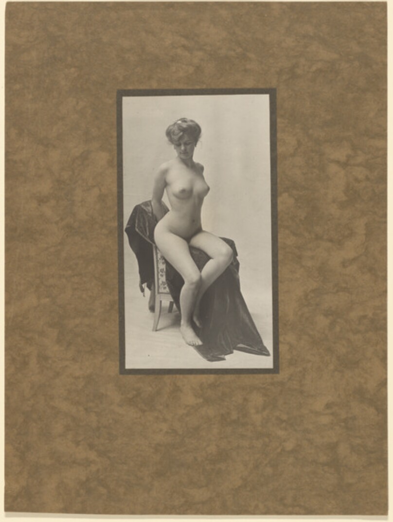 [Portrait of female nude]
