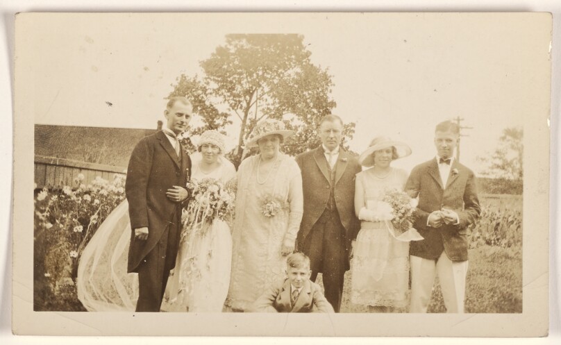 [Group wedding portrait]