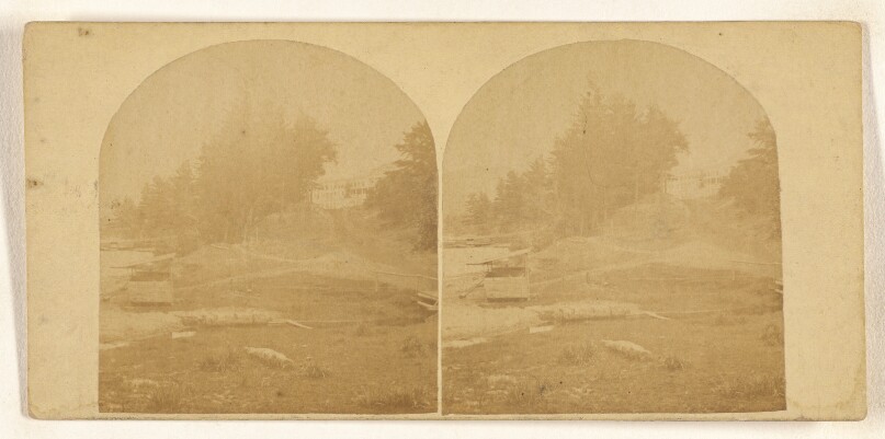 Lake George or Horicon, N.Y. Fort William Henry Hotel.
