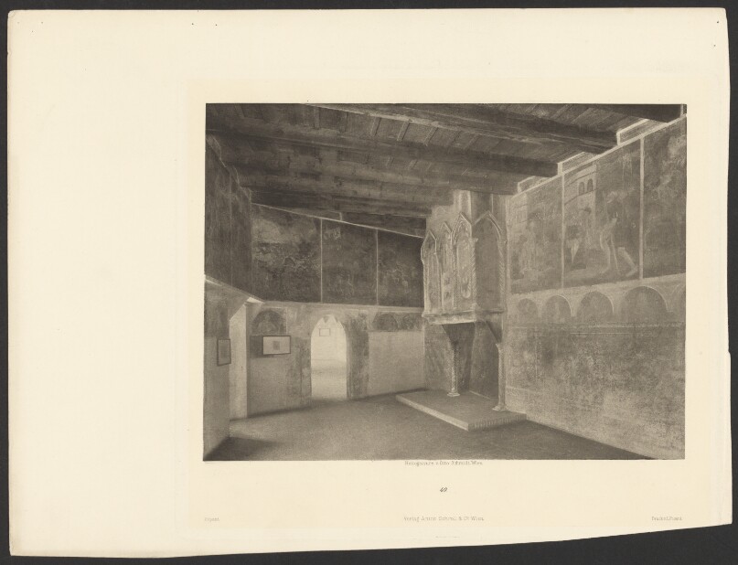 [Interior view, Runkelstein Castle, Bolzano]