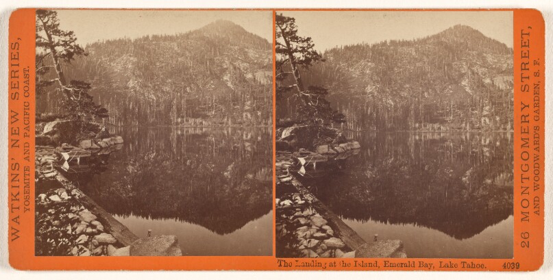The Landing as the Island, Emerald Bay, Lake Tahoe (#4039)