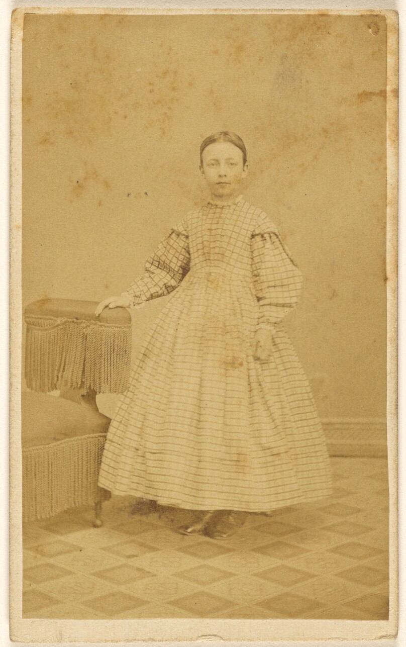 Mary G. Cauffman, your mother when she was a little girl.