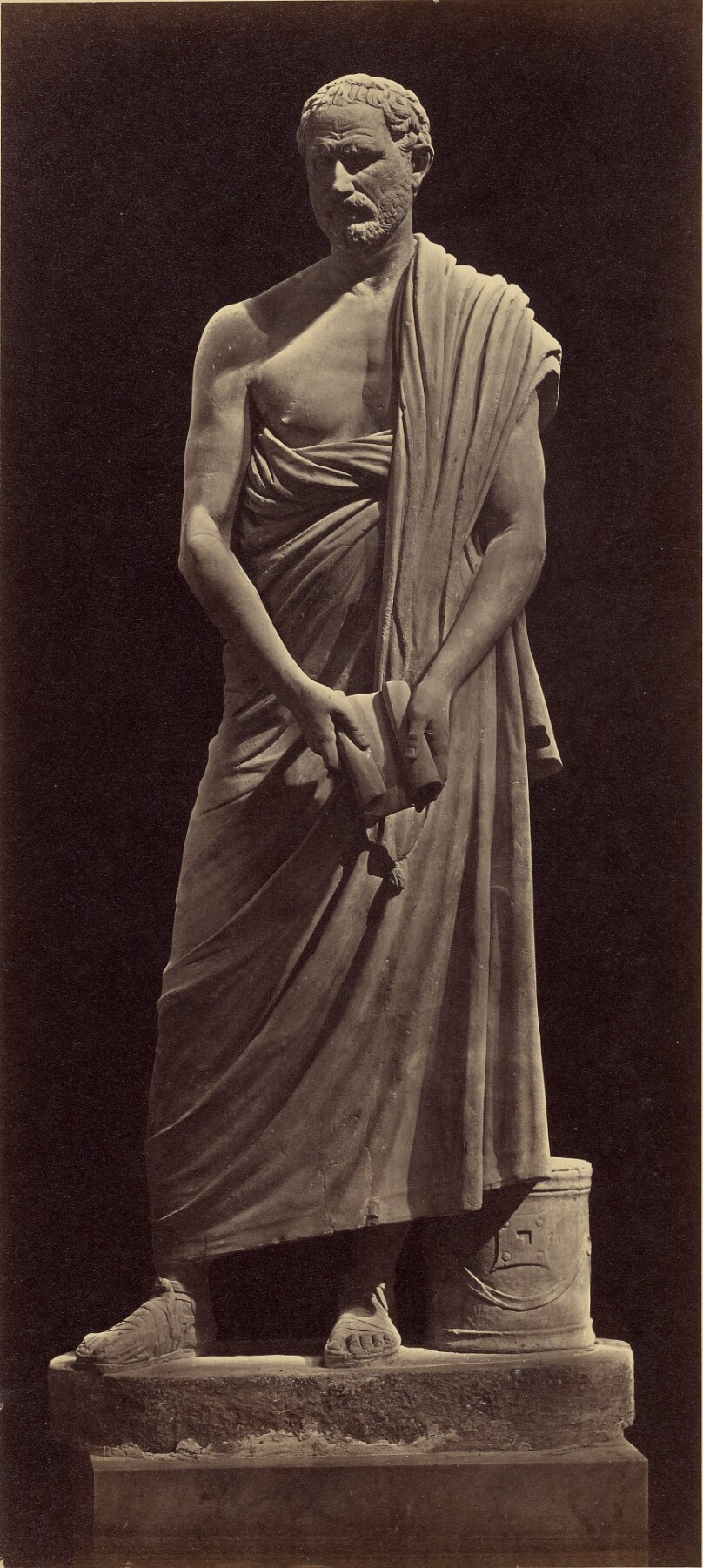 [Statue of Demosthenes - Vatican Museum]