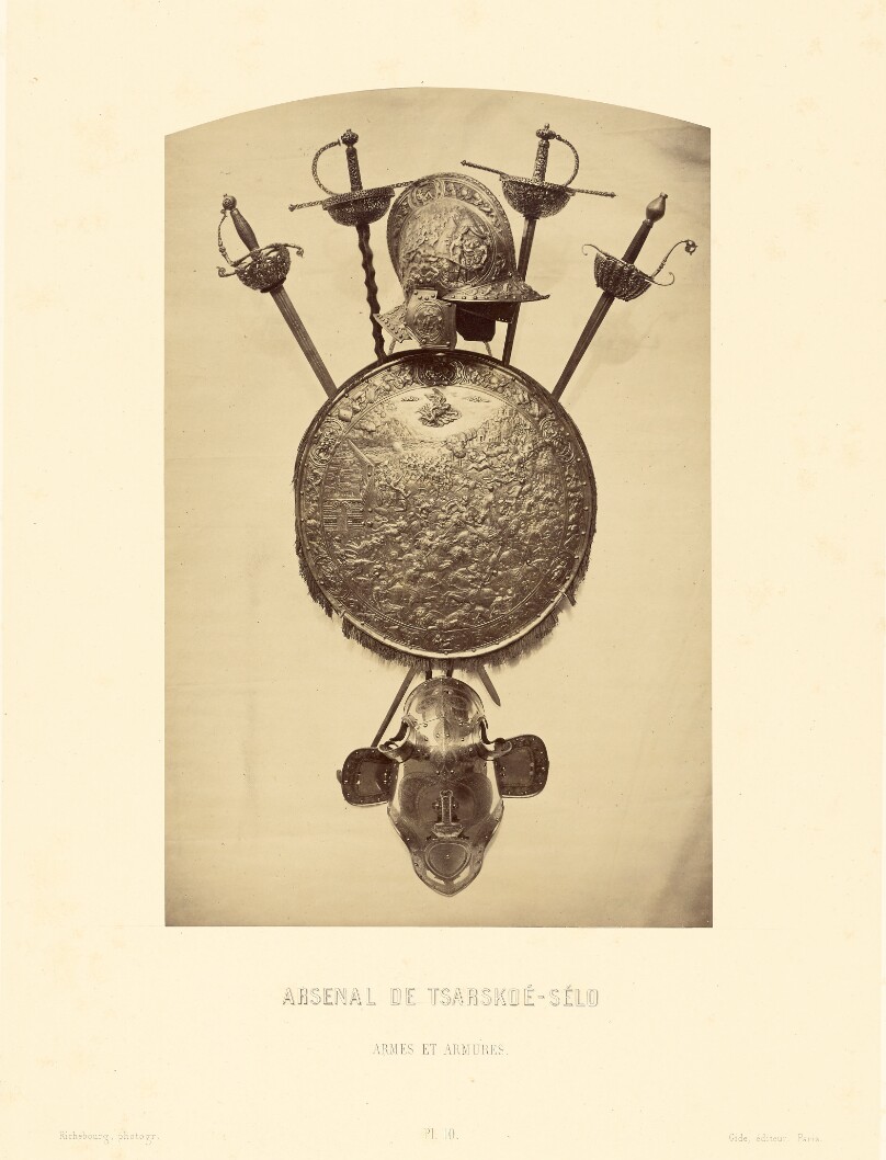 Arsenal de Tsarskoe-Selo, Armes et Armures