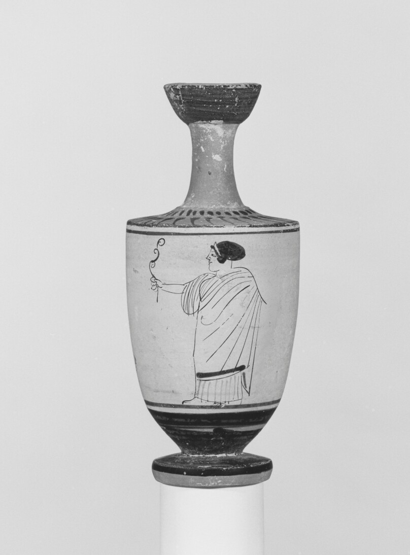 Attic White-Ground Lekythos