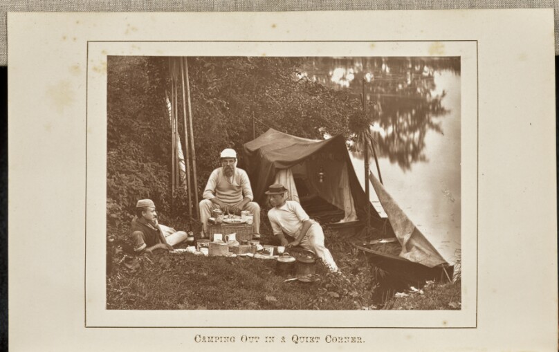Camping Out in a Quiet Corner