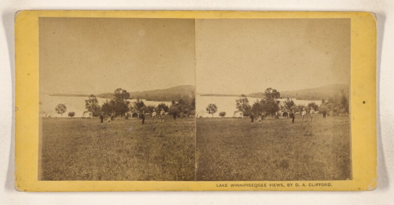 [View of Lake Winnipiseogee]