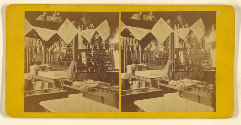 Interior View of A. & W. Sprague's Store, Elmwood, R.I.