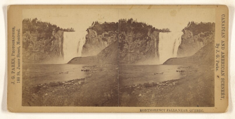 Montmorency Falls, near Quebec.