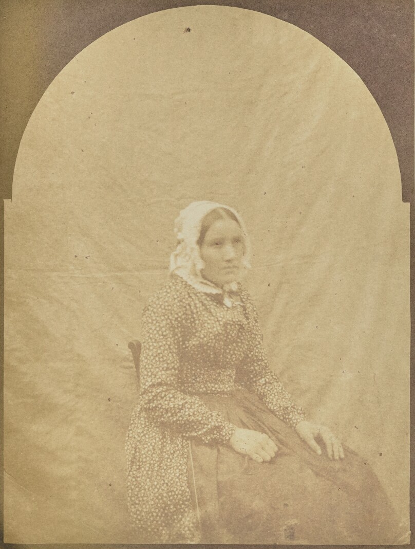 [Portrait of a Seated Woman with a Bonnet]