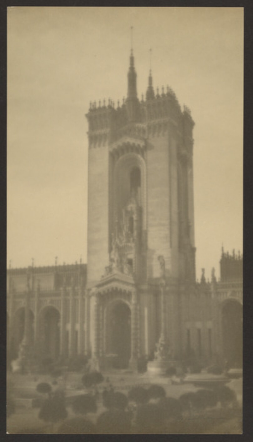 [Tall Gothic building]