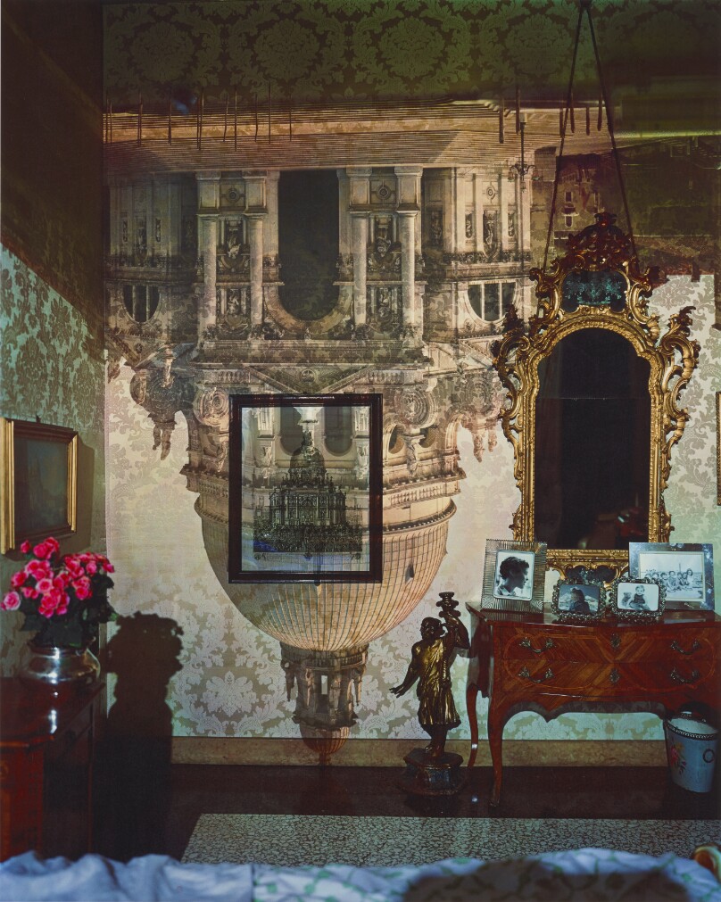 Camera Obscura: Santa Maria della Salute, in Palazzo Bedroom, Venice, Italy