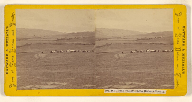 San Julian Valley, Santa Barbara County.