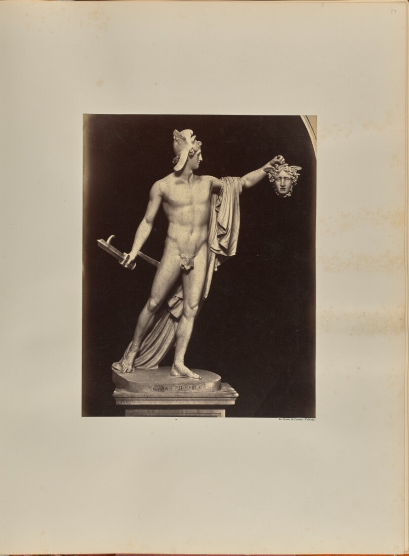 Le Persée de Canova. Vatican
