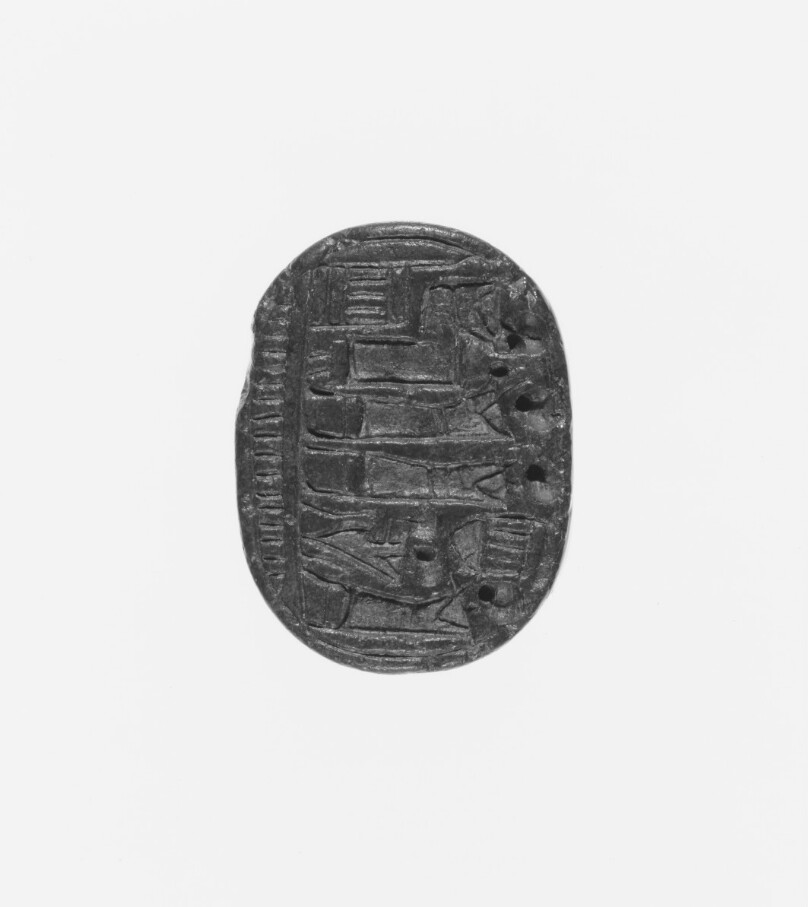 Engraved Scarab