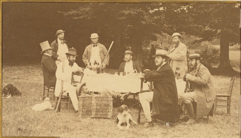 Chasse à tr. à la Belle assise