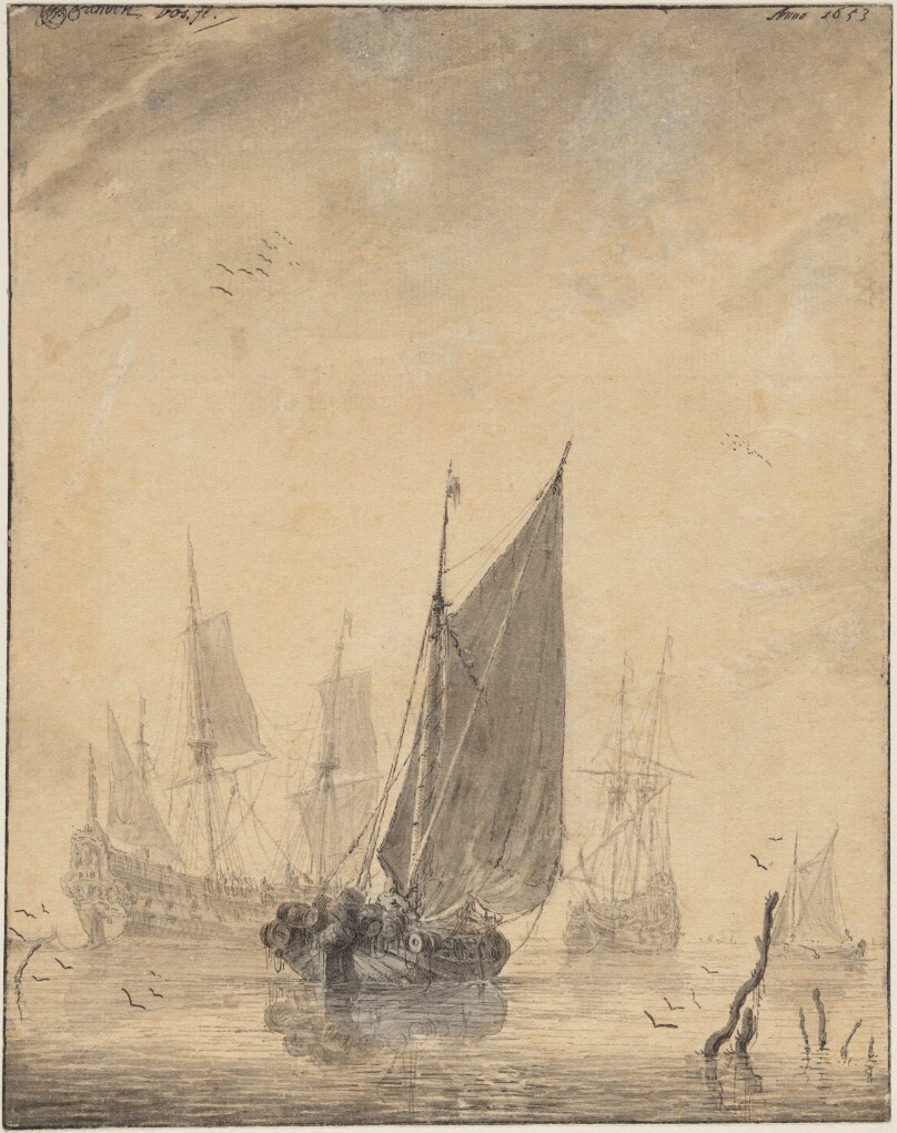 Man-of-War and Small Vessels