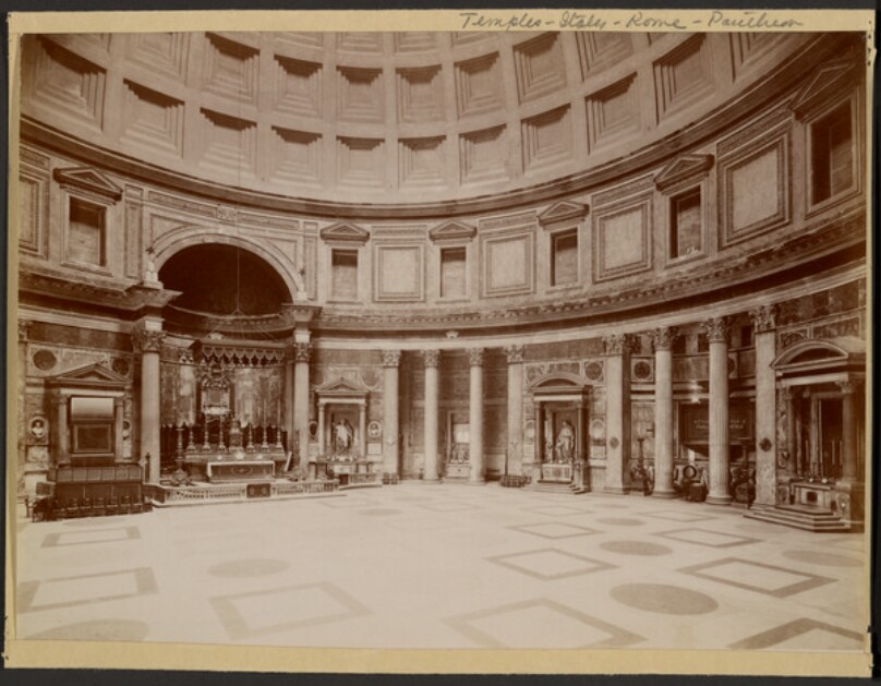 Pantheon Interior, Rome