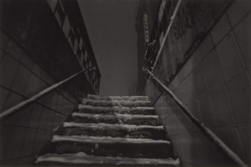[Subway Stair Entrance, New York City]