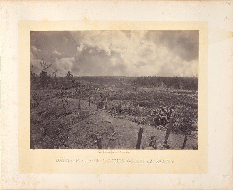 Battle Field of Atlanta, Ga., July 22d, 1864. No. 2
