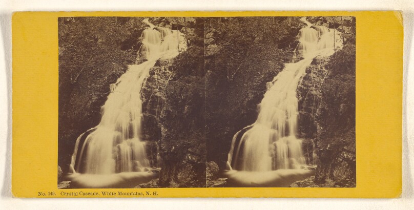 Crystal Cascade, White Mountains, N.H.