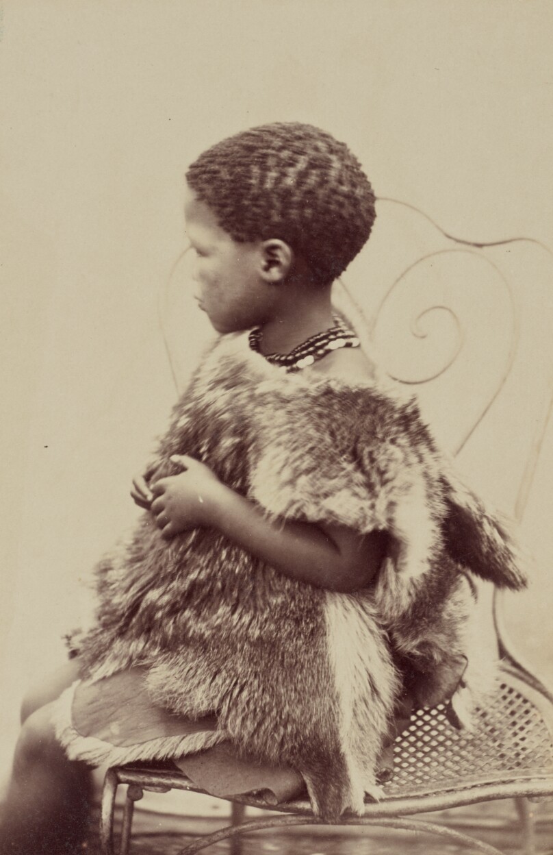 Betty, fillette hotentotte (Hottentot girl), 9 ans