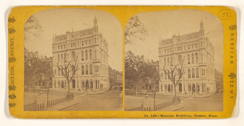 Masonic Building, Boston, Mass.