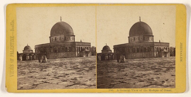 A General View of the Mosque of Omar. Jerusalem.