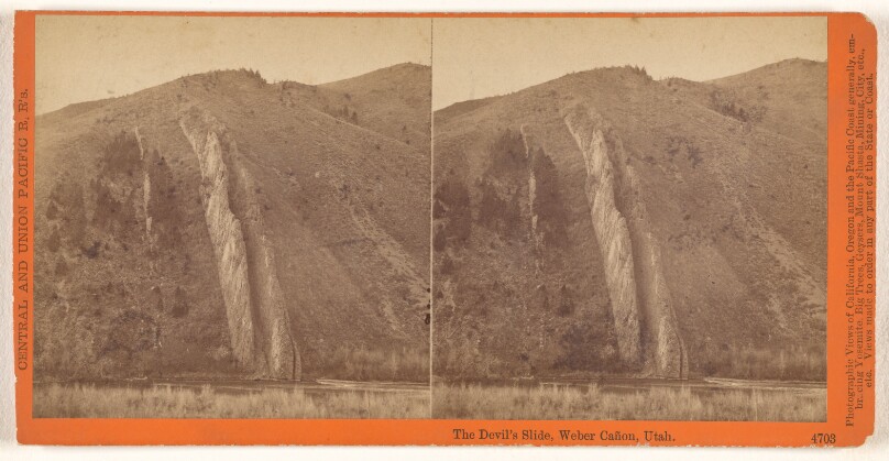 The Devil's Slide, Weber Canon, Utah.