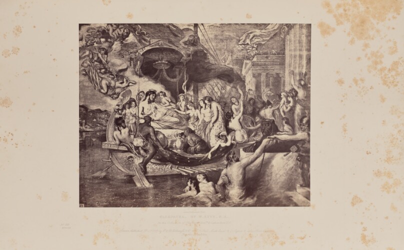 Cleopatra, by W. Etty, R.A.