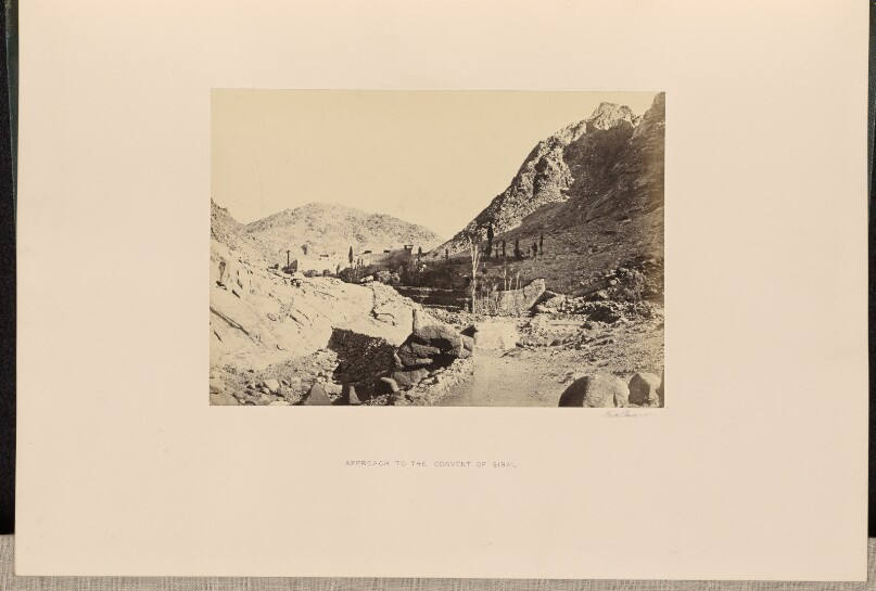 Approach to the Convent of Sinai