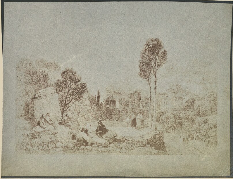 [Landscape, Reproduction of an Engraving]