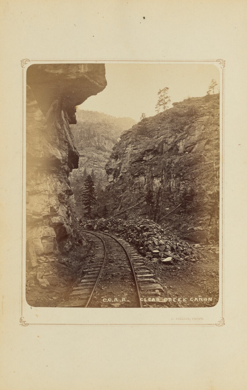 Colorado Central Railroad, Clear Creek Cañon