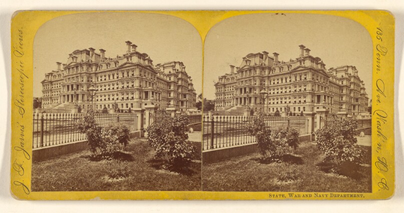 State, War and Navy Department.