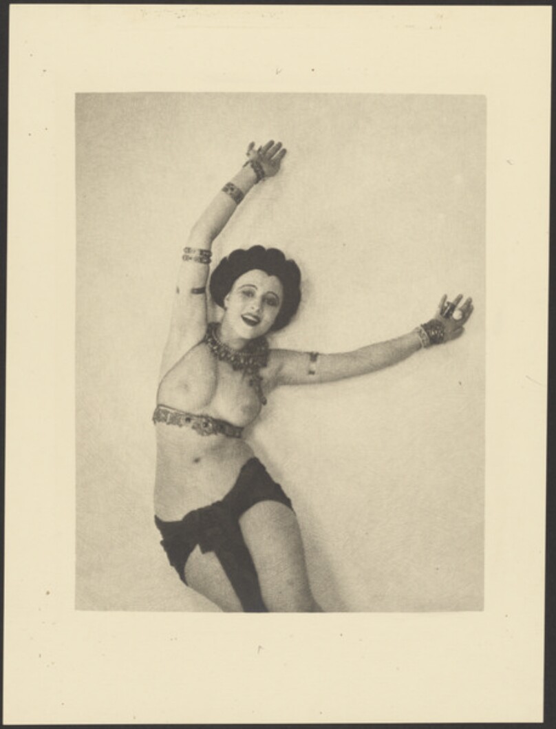 [Woman in costume]
