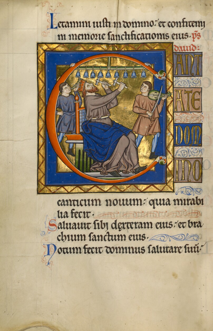 Initial C: David Playing Bells
