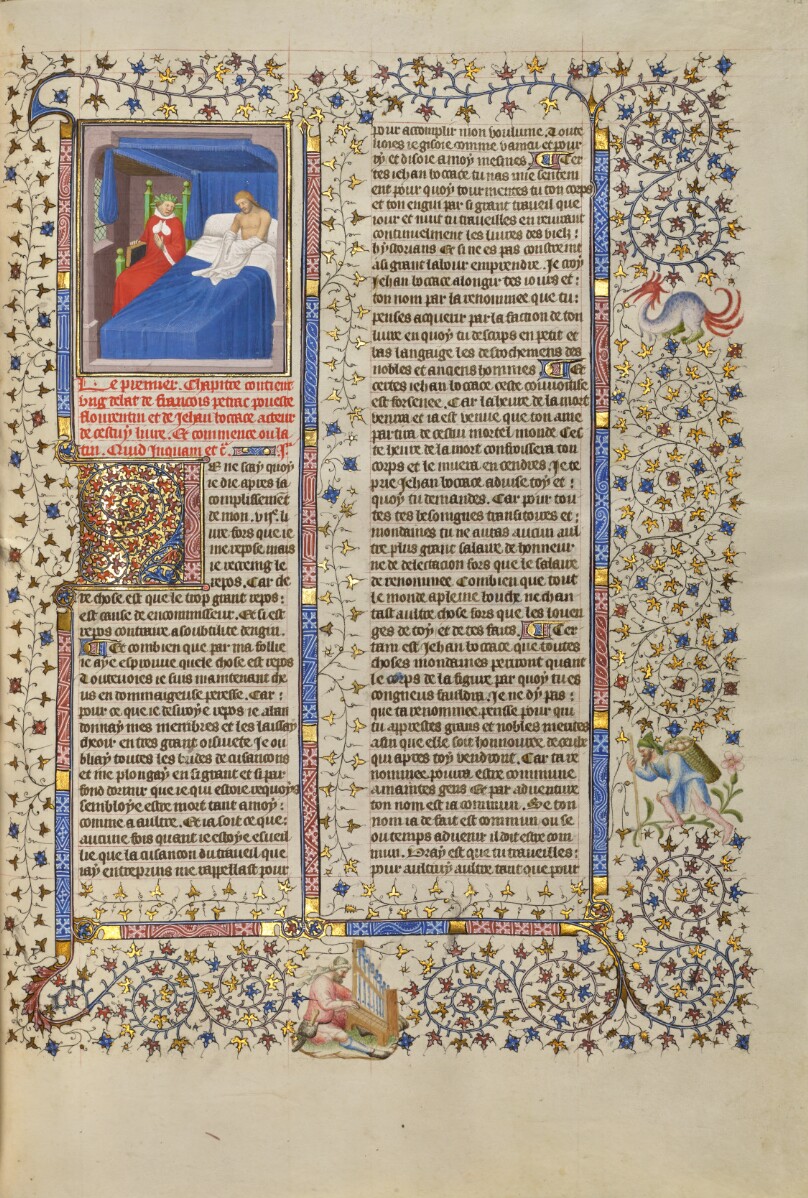 Boccaccio's Vision of the Laurel-Crowned Petrarch