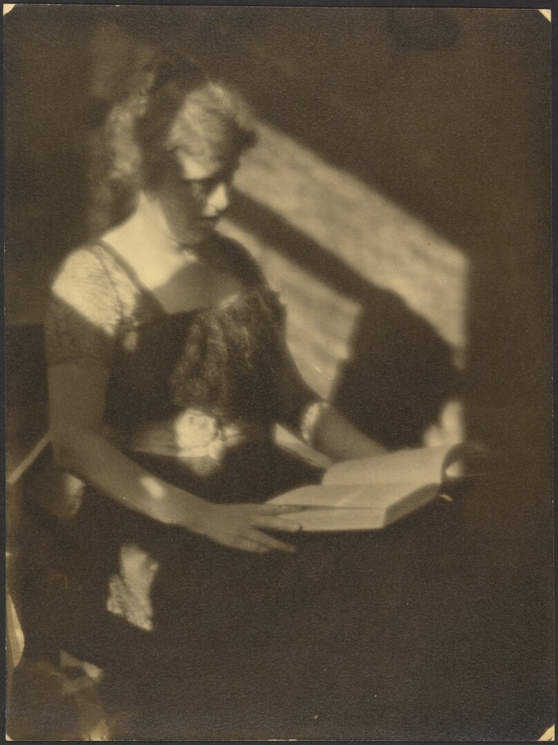 [Portrait of a Woman with Book]