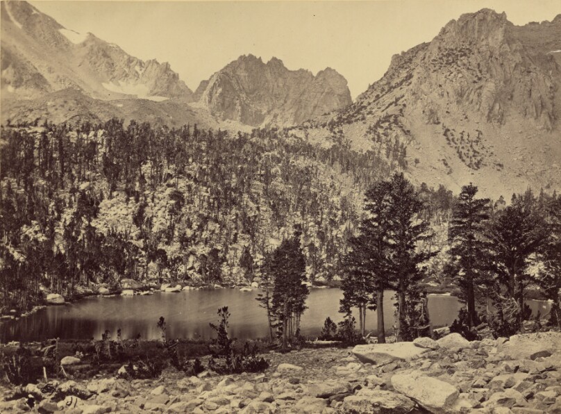 Alpine Lake, in the Sierra Nevada, California