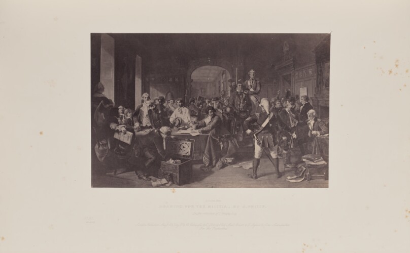 Drawing for the Militia, by J. Philip [sic]