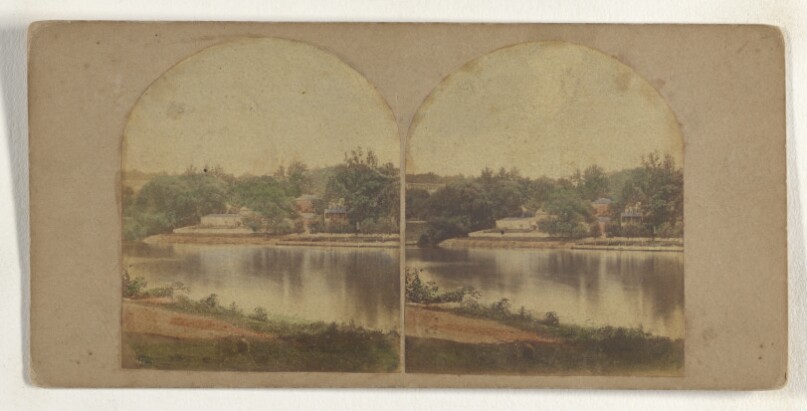 "View Near Philadelphia. Falls of Schuykill"