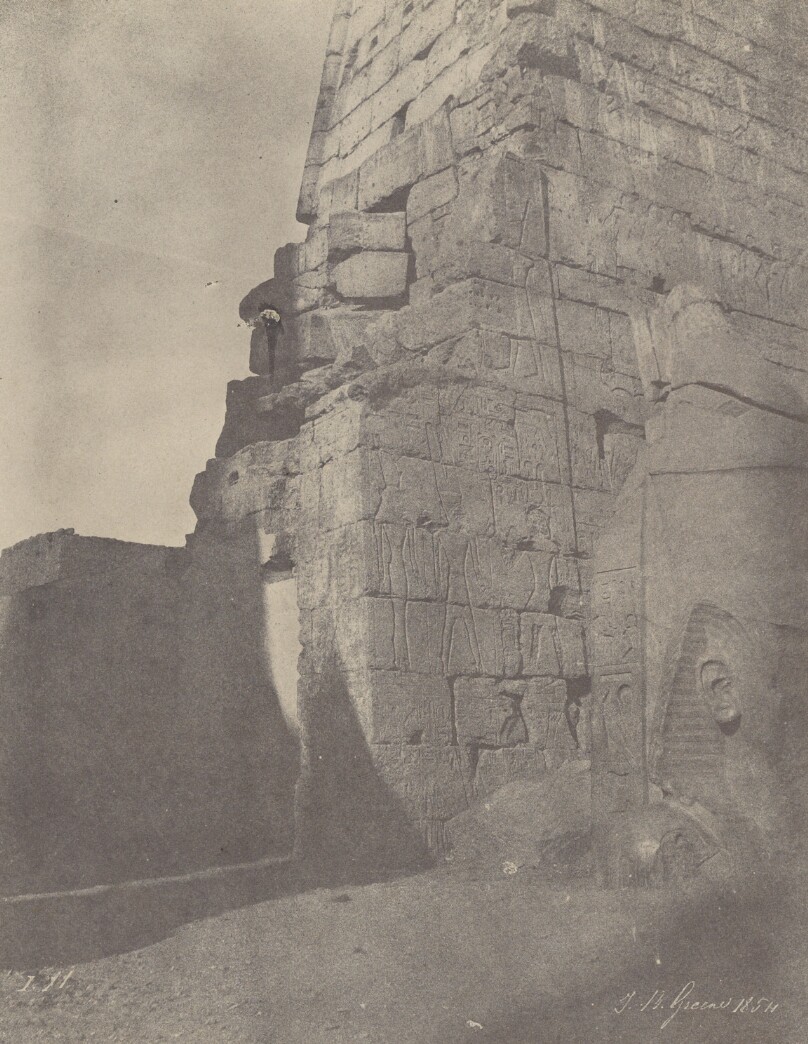 [Louqsor. Sculptures Historiques du Pylône, Massif de Droite]
