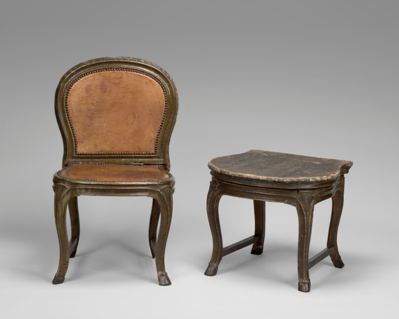 Pair of Folding Garden Chairs (chaises de jardin)